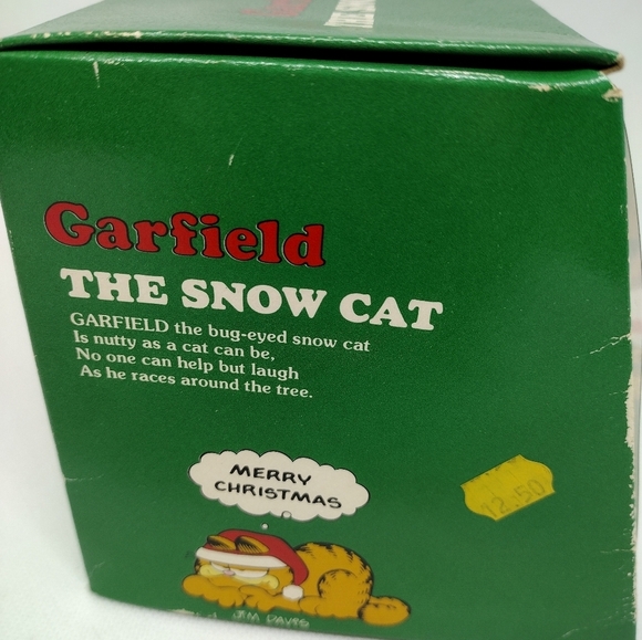 Vintage Garfield The Snow Cat Christmas Ornament - Picture 4 of 5
